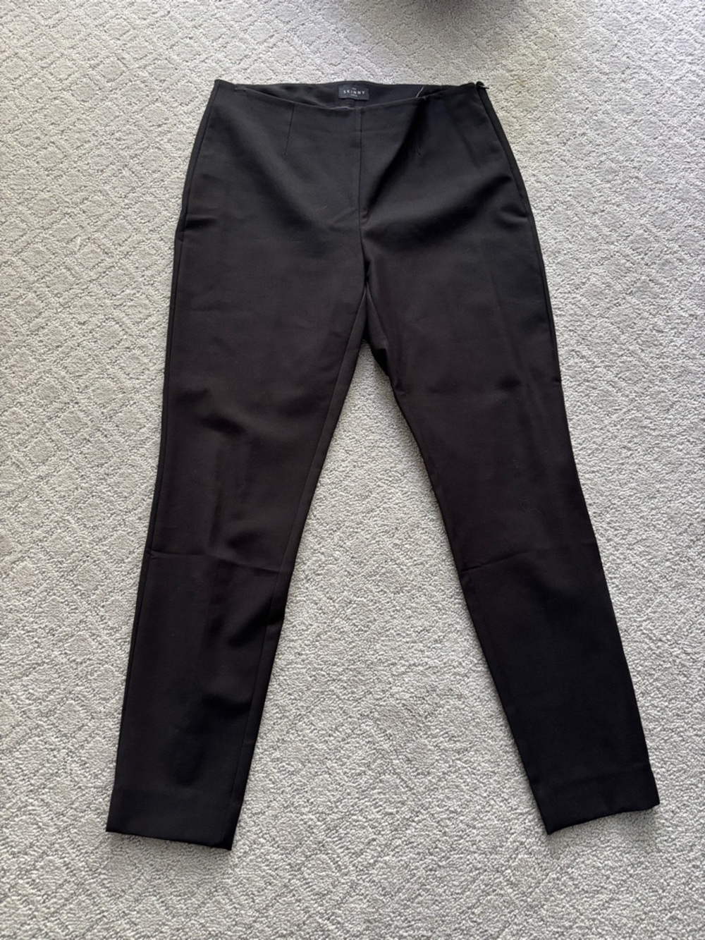 White House Black Market Black Slim Ponte Trousers